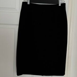 Black pencil skirt